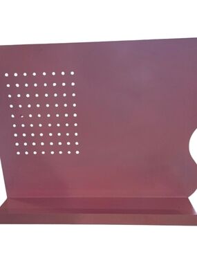 Metal Bookend / Laptop Stand in Pink